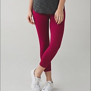lululemon athletica Zoned In Crop 21” NWT
